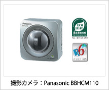 撮影カメラ：Panasonic BBHCM110